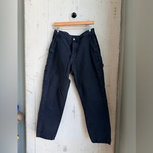 Abercrombie Carpenter Pants Black